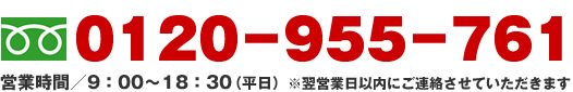 電話：0120-955-761
