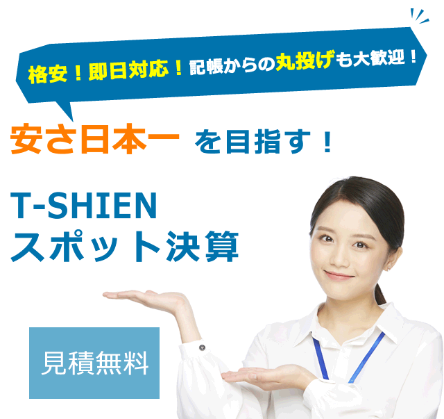 T-SHIEN スポット確定申告